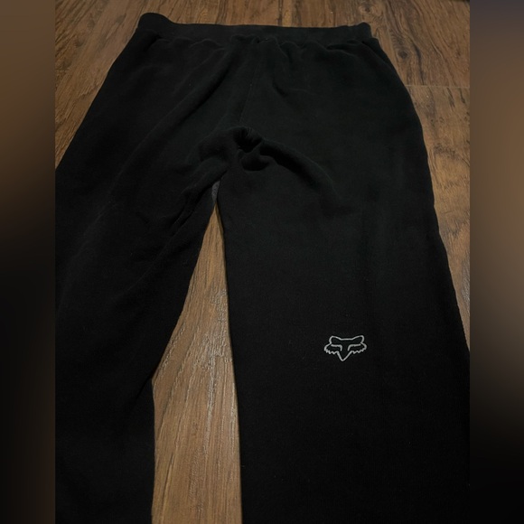 Fox racing gear 2 tone fitted jogging pants sweatpants comfy with pockets Medium - Picture 6 of 6